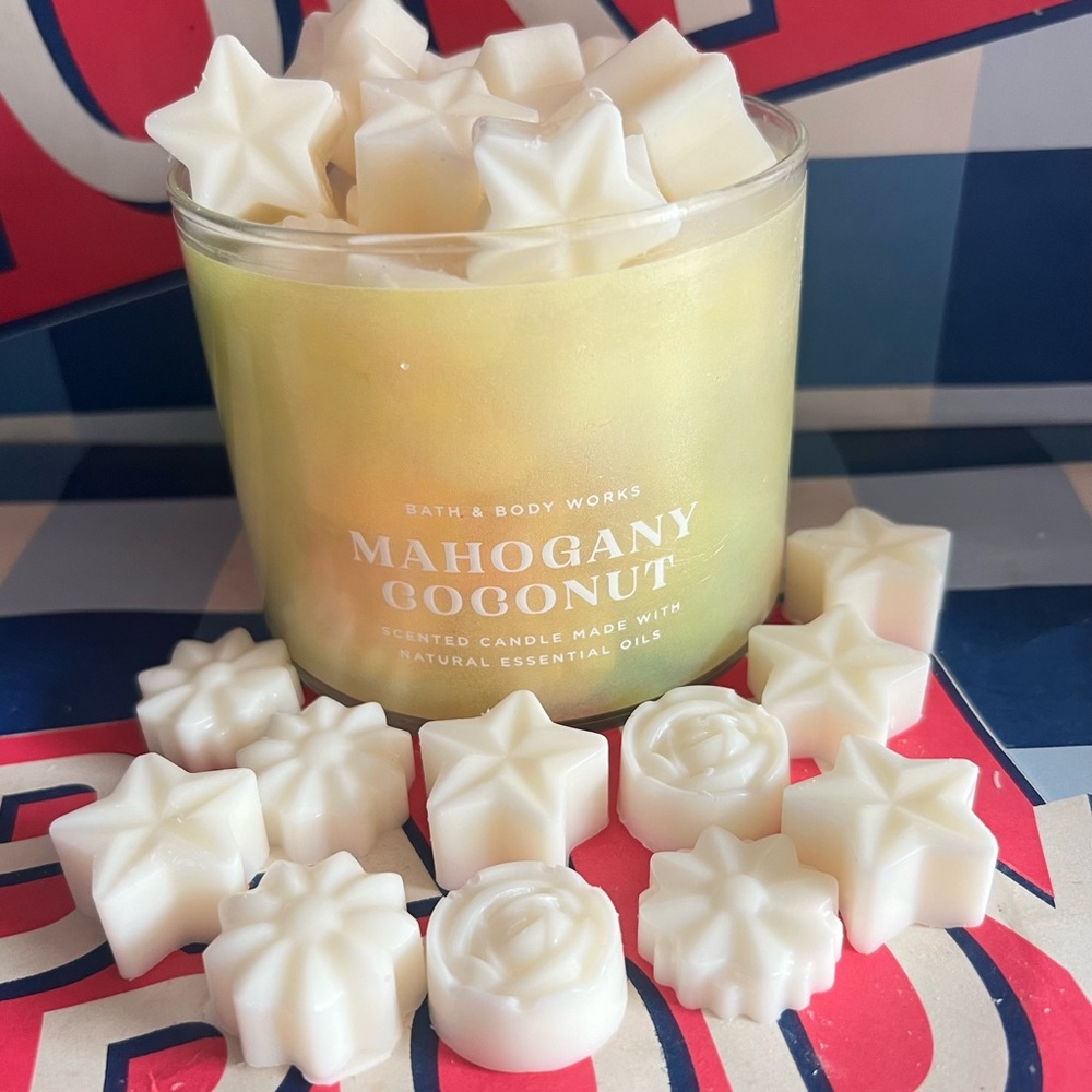 Bath and body works Candle Mahogany Coconut Wax melts